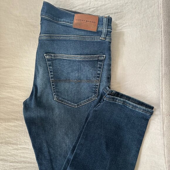 Men's Lucky Brand Straight Leg Jeans - 32/32 - Picture 1 of 7